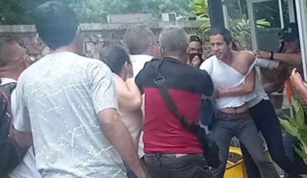 Itamaraty se solidariza com Guaidó e defende eleições na Venezuela; Líder da oposição foi agredido em um restaurante