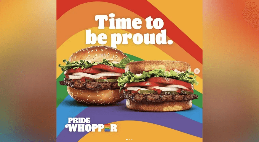 Burger King lança sanduíche com “dois pães iguais” para celebrar mês LGBTQIA+