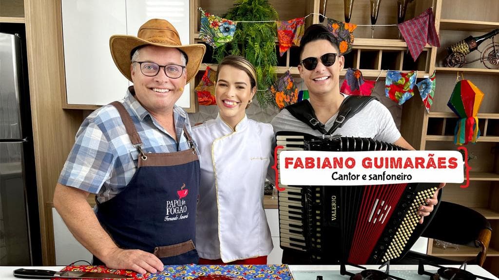 Forró, bolo de milho com goiabada e paçoca crocante no último programa da temporada de São João do Papo de Fogão