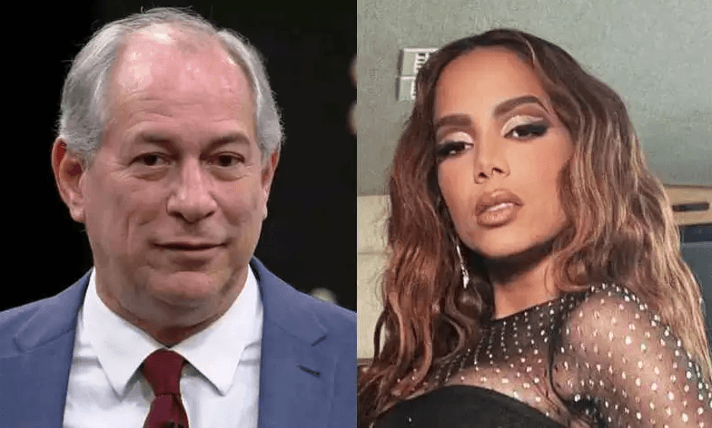 Ciro Gomes assume dor de cotovelo com Anitta: ‘Queria o voto dela para mim'