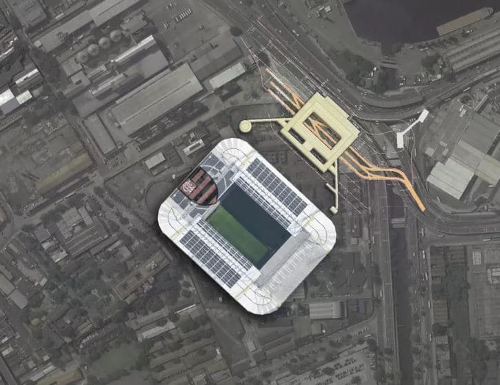 Bolsonaro fala em ‘estudo avançado' e atua para viabilizar estádio do Flamengo: ‘Vamos atender'
