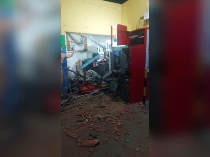 Quadrilha explode caixa eletrônico em rodoviária no interior do RN