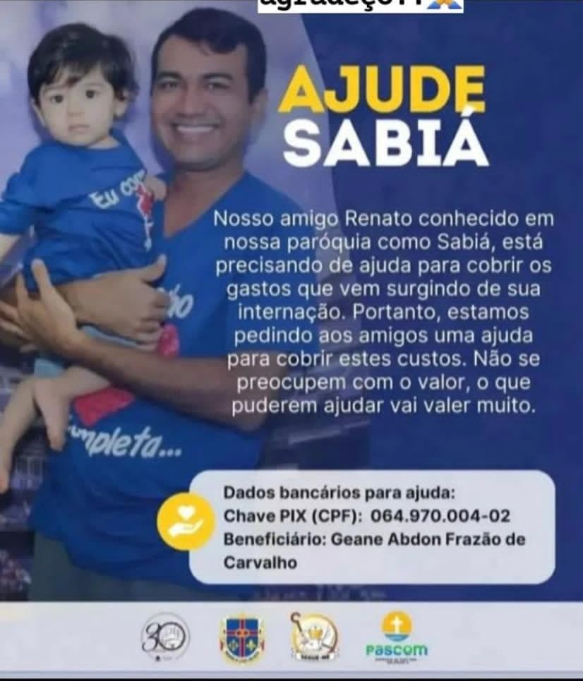 CORRENTE DO BEM: Funcionário do Senac pede ajuda para tratar doença rara