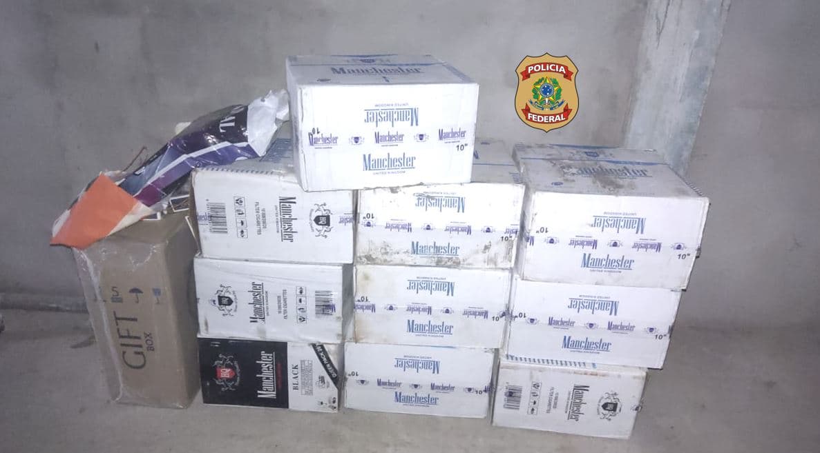 Operação da PF combate contrabando de cigarros e associação criminosa em Mossoró
