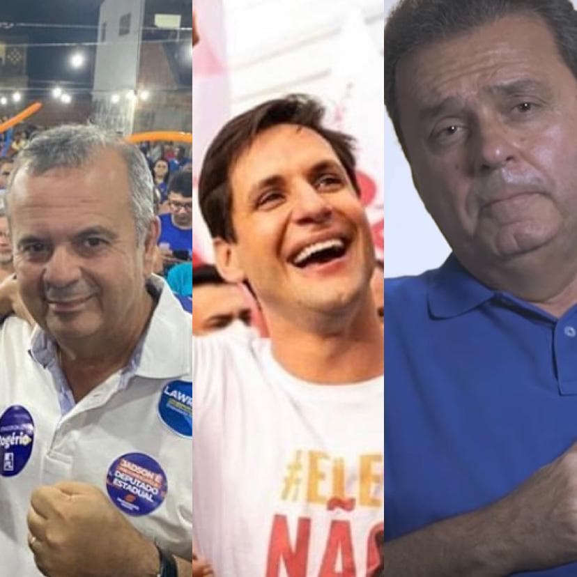 ELEIÇÕES 2022: Em nova pesquisa, Carlos Eduardo cai cinco pontos e é ultrapassado por Rogério