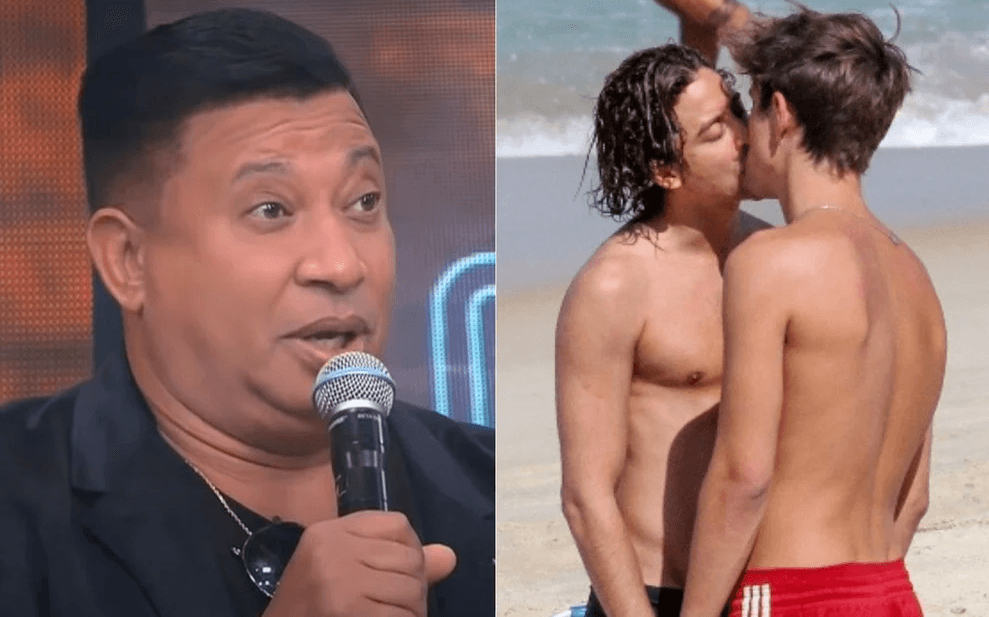 Humorista Pedro Manso é processado por homofobia após comentário sobre Jesuita Barbosa: "Fim dos tempos"