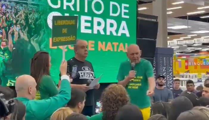 VÍDEO: Empresário Luciano Hang diz que sofre perseguição política do governo Fátima
