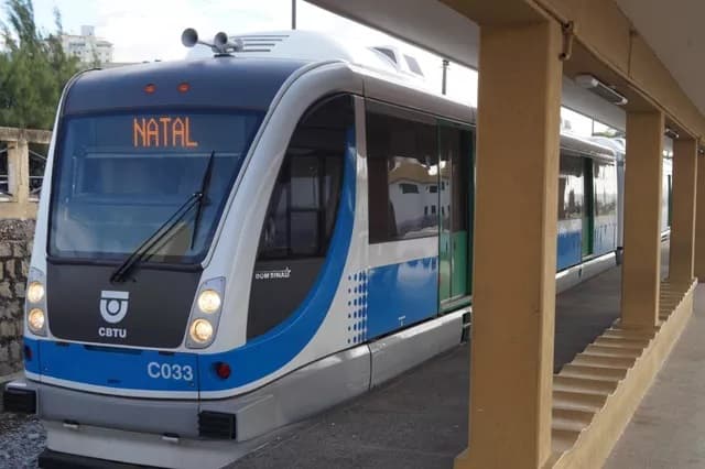 Trens urbanos da Grande Natal não circulam no feriado de 7 de setembro