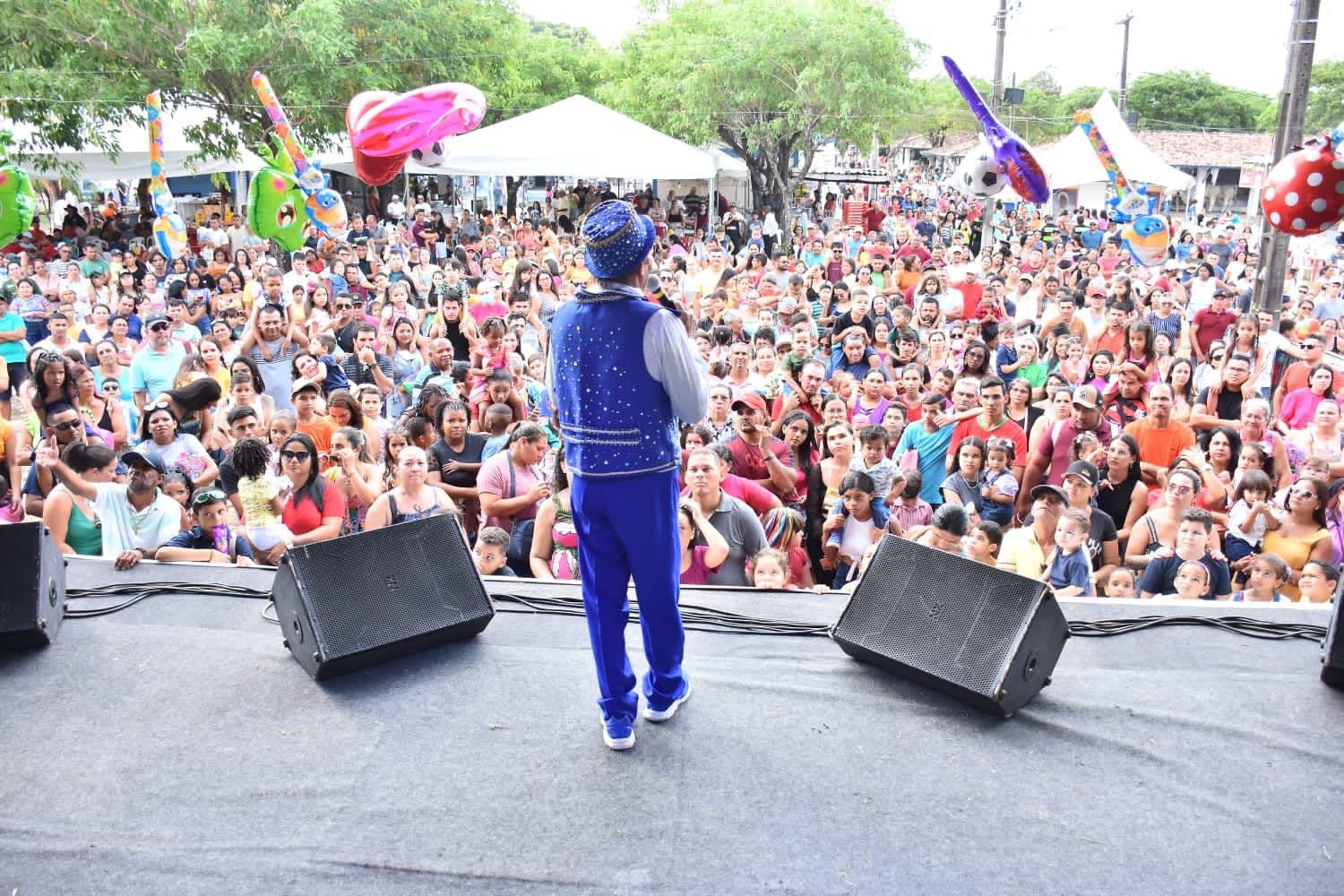 Programação do Dia das Crianças leva público recorde na história da Festa do Boi ao Parque Aristófanes Fernandes