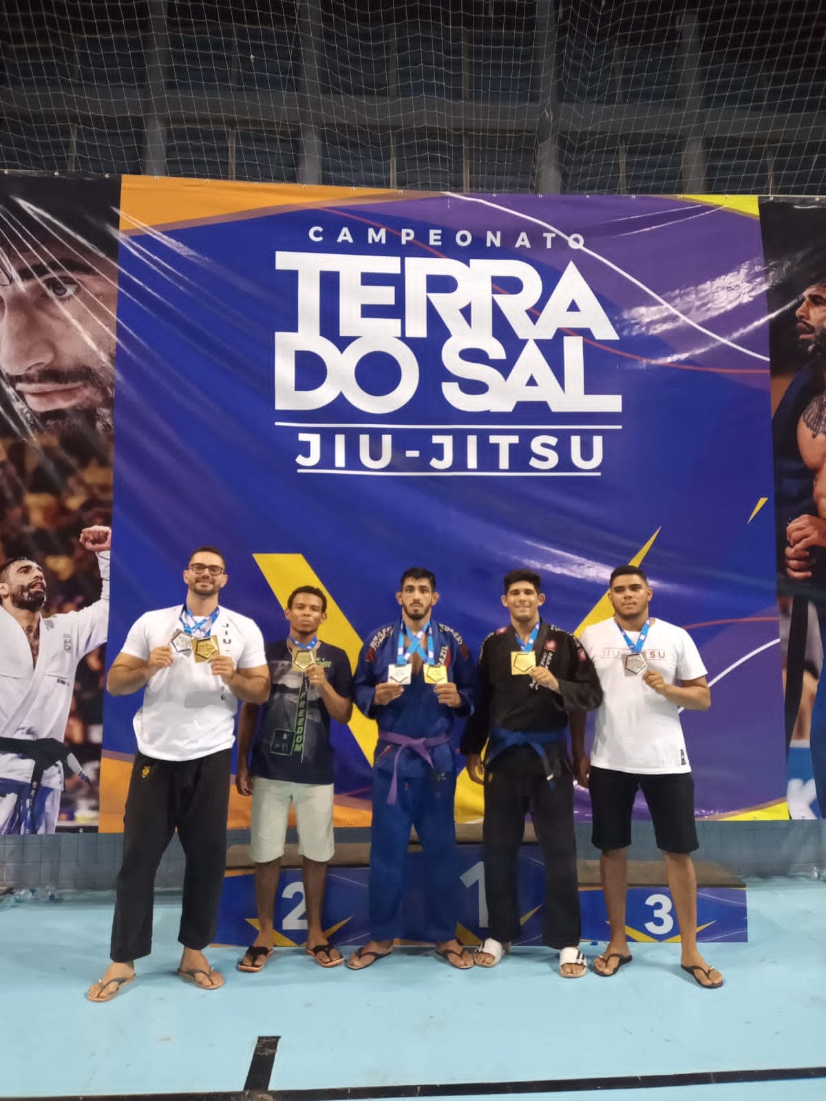 Atletas pauferrenses são ouro no Jiu- Jitsu, na cidade de Mossoró/RN