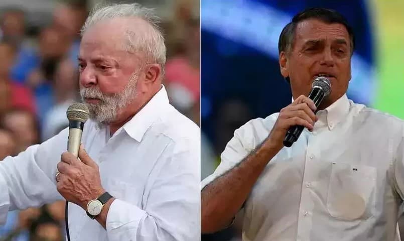 Pesquisa CNT/MDA: Lula tem 48,3% dos votos válidos, e Bolsonaro, 39,7%