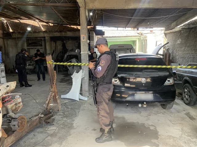 Dono de oficina é morto a tiros dentro do estabelecimento em Parnamirim