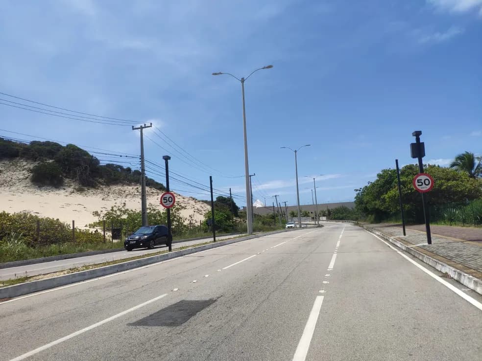 Radares instalados na Via Costeira e na Av. João Medeiros Filho começam a funcionar na quinta-feira (1º), anuncia Detran