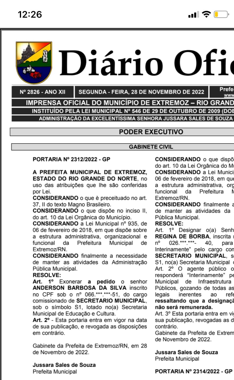 Suspeito de superfaturamento em compra de imóvel público, Secretário de Educação de Extremoz é exonerado