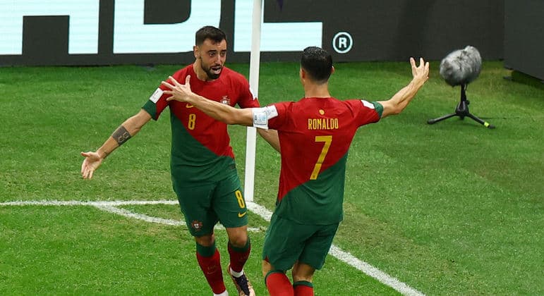 Portugal vence Uruguai por 2 a 0 e garante vaga nas oitavas da Copa