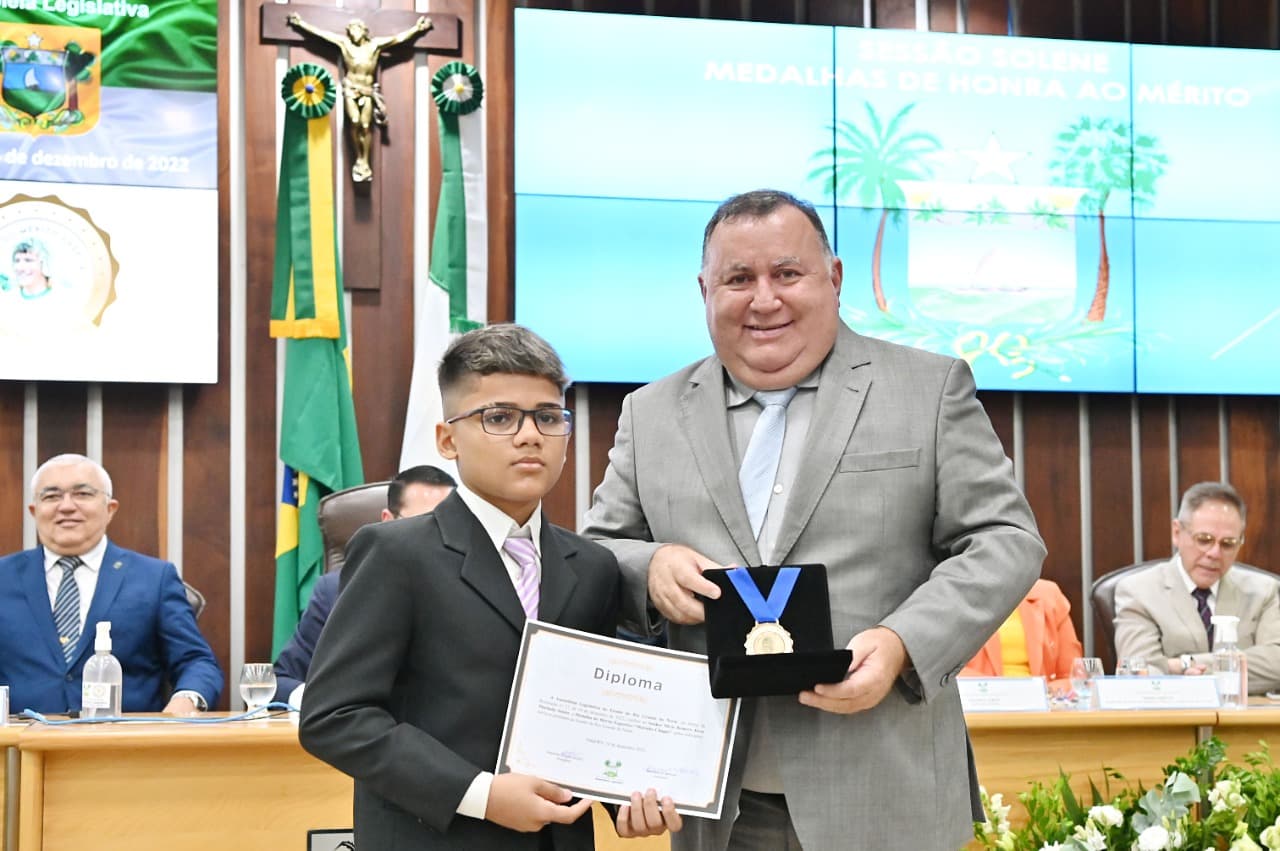 Super Campeão em 2022, Silvinho Romero Júnior recebe homenagem com mais alta honraria da Assembleia Legislativa do RN