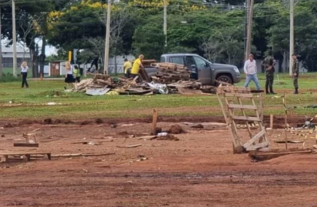 Exército confirma desmobilização do acampamento em frente ao QG em Brasília: “Espontânea”