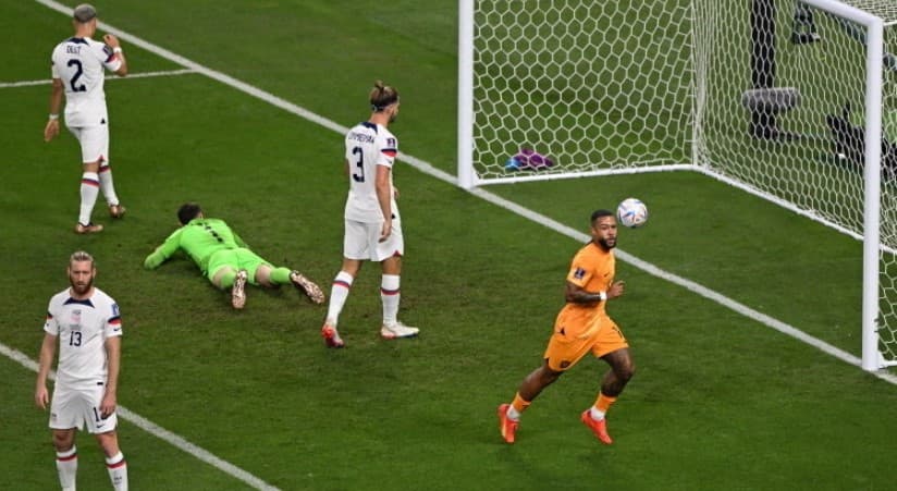 Holanda vence os EUA e espera por Argentina ou Austrália nas quartas de final