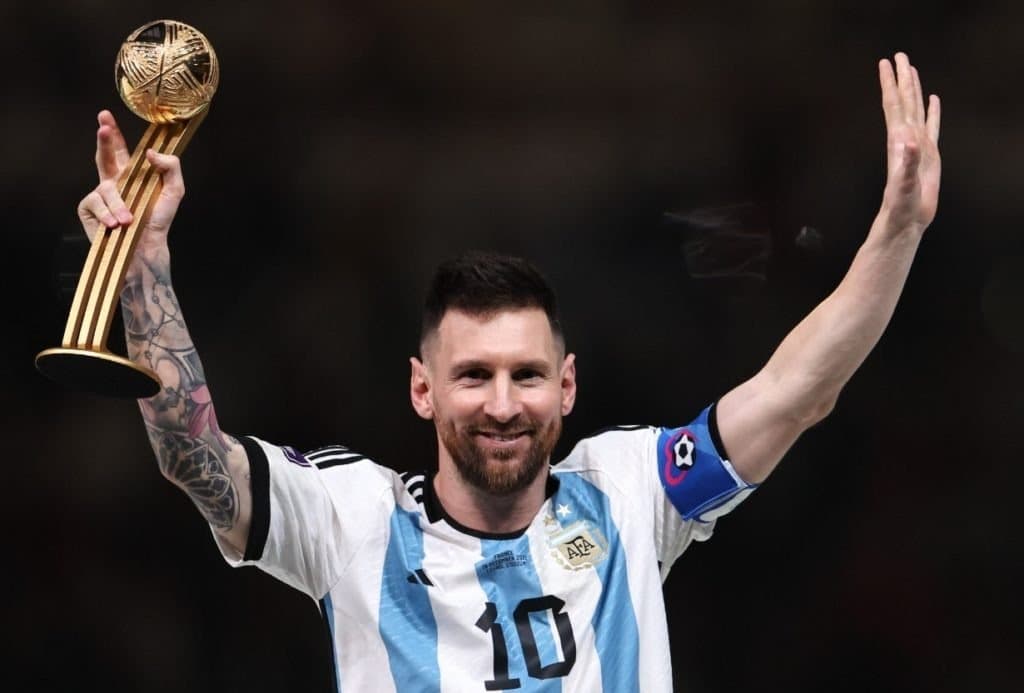 Messi é eleito melhor jogador da Copa do Mundo 2022