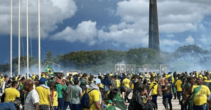 Governo do RN enviou 30 policiais para ajudar a conter atos de vandalismo em Brasília