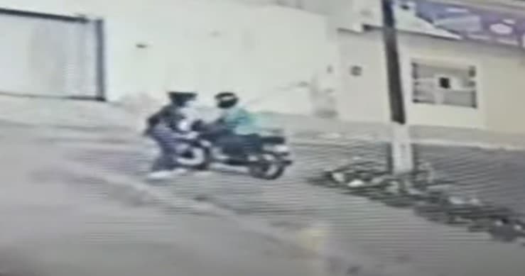 VÍDEO: Tarado é flagrado assediando filha de sargento da Polícia Militar em Natal