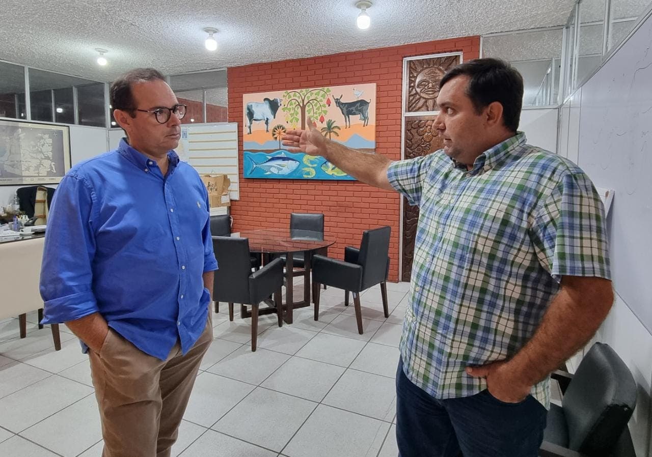Em reunião com secretário de Agricultura, presidente da ANORC reafirma defesa do setor produtivo
