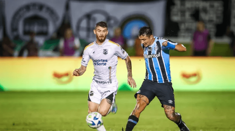 ABC perde para o Grêmio e se complica na Copa do Brasil