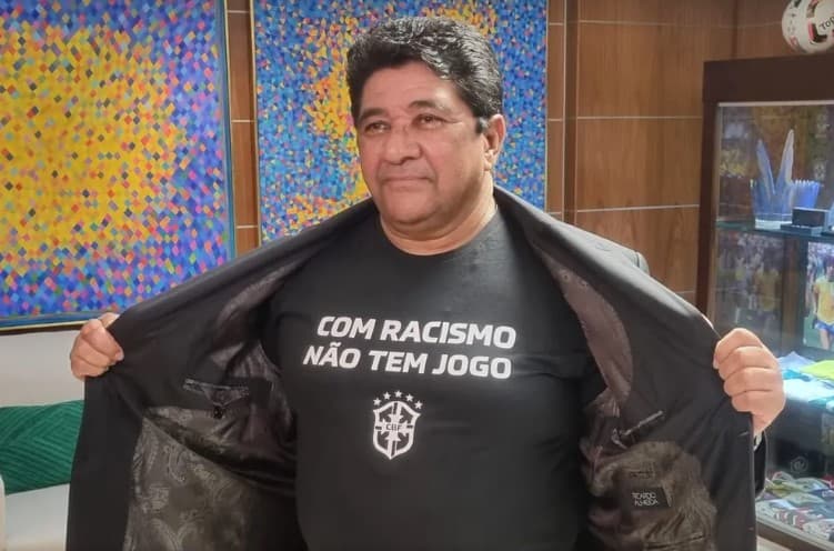 Presidente da CBF diz que foi vítima de racismo na sede da entidade durante convocação da seleção