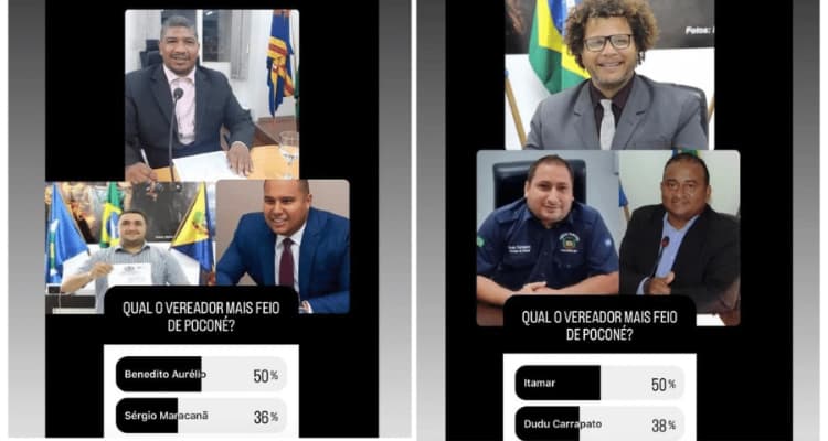 Enquete sobre ‘vereador mais feio' vira caso de polícia em Mato Grosso