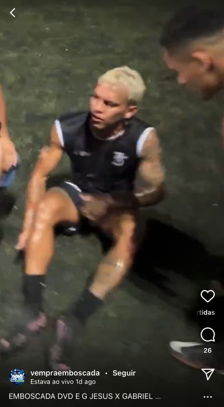 VÍDEO: De férias, Gabriel Veron se machuca durante desafio de X2 no interior do RN
