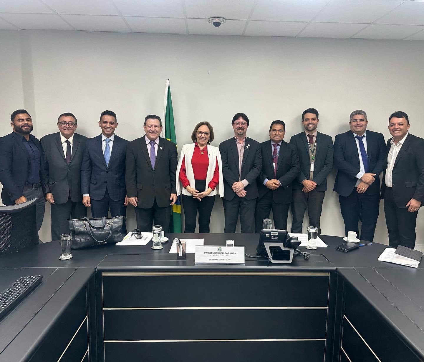 Allyson trata de obras para Mossoró no Ministério da Saúde