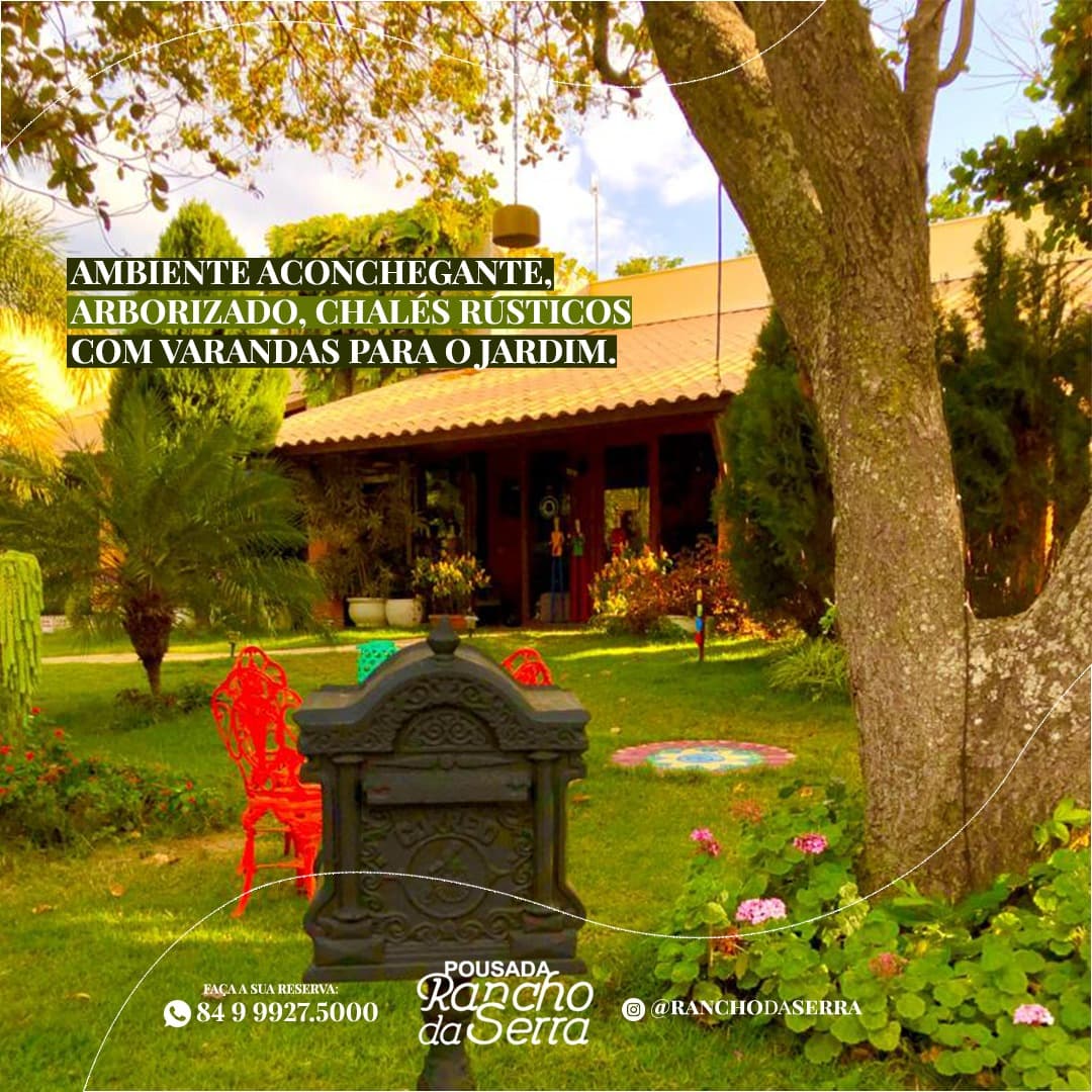 Pousada Rancho da Serra tem Café Colonial e se destaca pelo Estilo Rústico