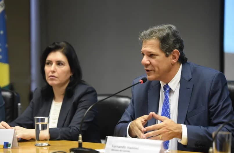 Ministra do Planejamento, Simone Tebet anuncia corte de R$ 2,6 bilhões da pasta da Fazenda