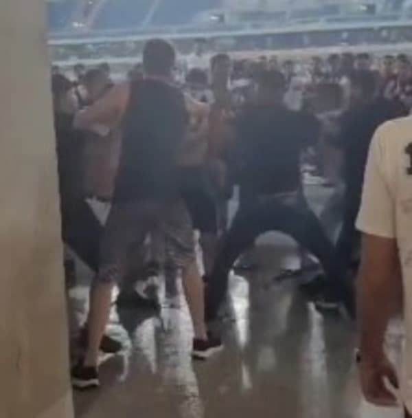 VÍDEO: Torcedores do ABC saem no tapa após derrota para o Guarani