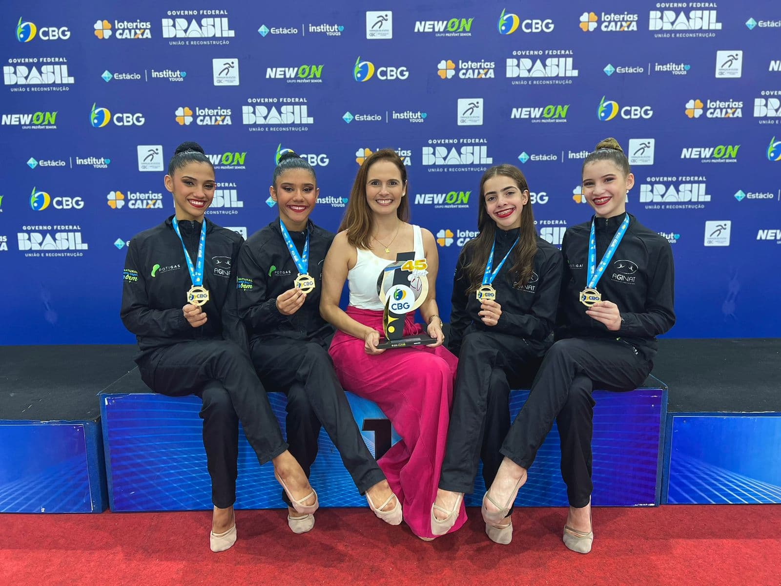 AGINAT é campeã brasileira juvenil 2023