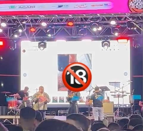 Festa de padroeira exibe ‘nude cabeludo' no telão sem querer no RN