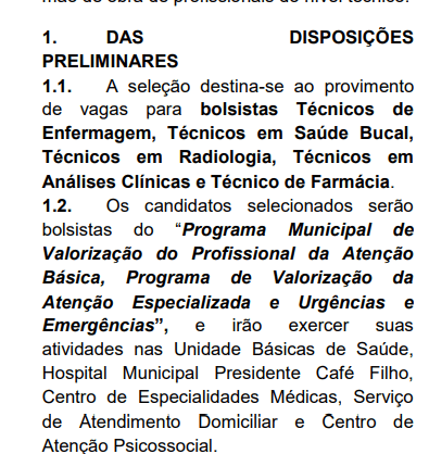 Edital da Prefeitura de Extremoz traz remuneração de técnicos abaixo do piso e revolta profissionais de saúde