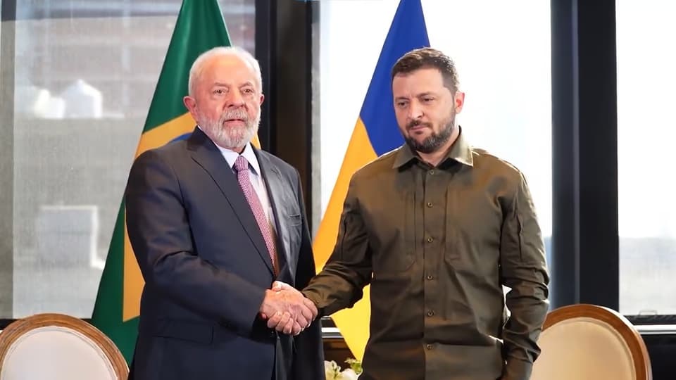 Zelensky sobre reunião com Lula: "Discussão honesta e construtiva"