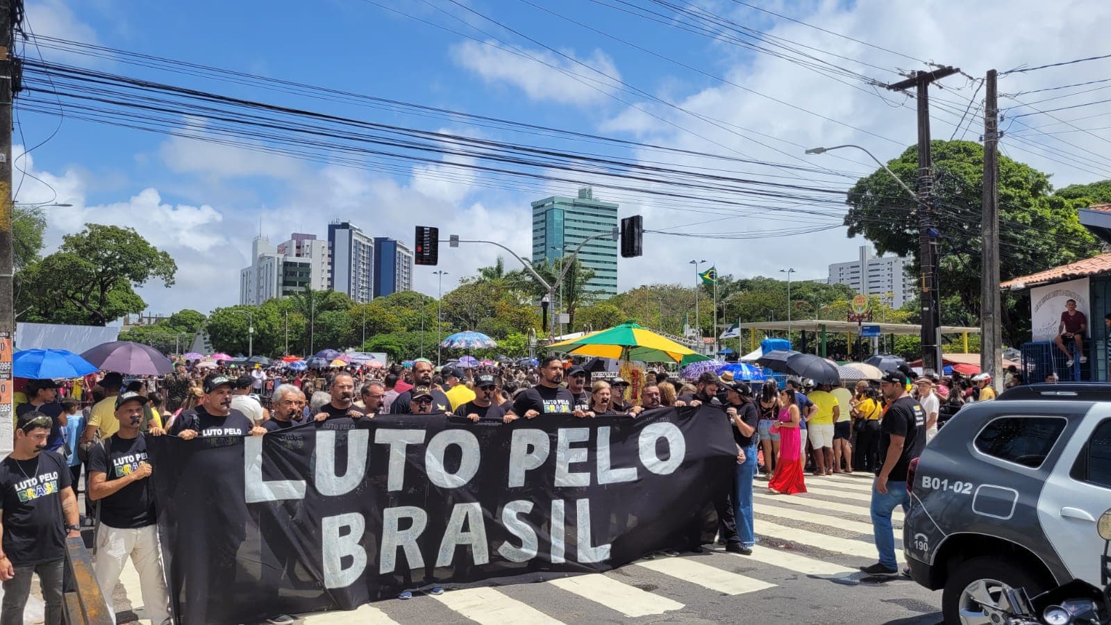 VÍDEO: Ativistas de Natal, vão às ruas no dia 7 de Setembro, em Luto por nossa Liberdade, Democracia, Honestidade e Confiança