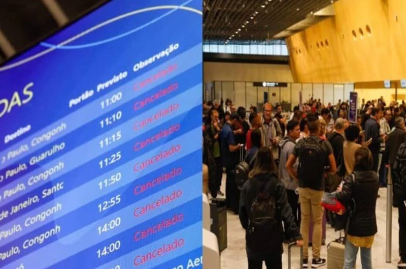 Voos cancelados em 2023 no Brasil superam marca anterior à pandemia de Covid-19