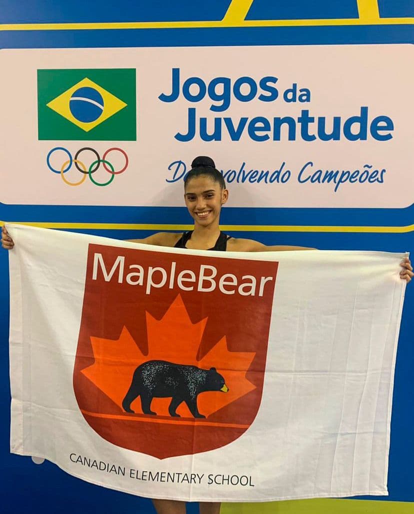 Aluna da Maple Bear conquista resultado histórico na Ginástica Rítmica nos Jogos Escolares da Juventude