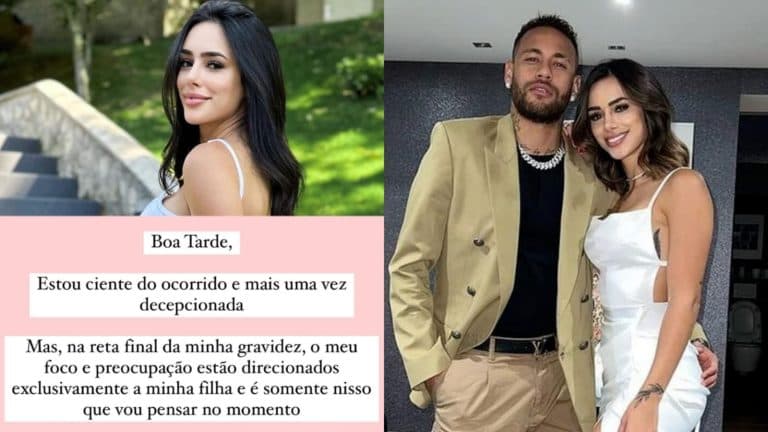 Bruna Biancardi se pronuncia após Neymar ser visto em balada em Barcelona: ‘Decepcionada’