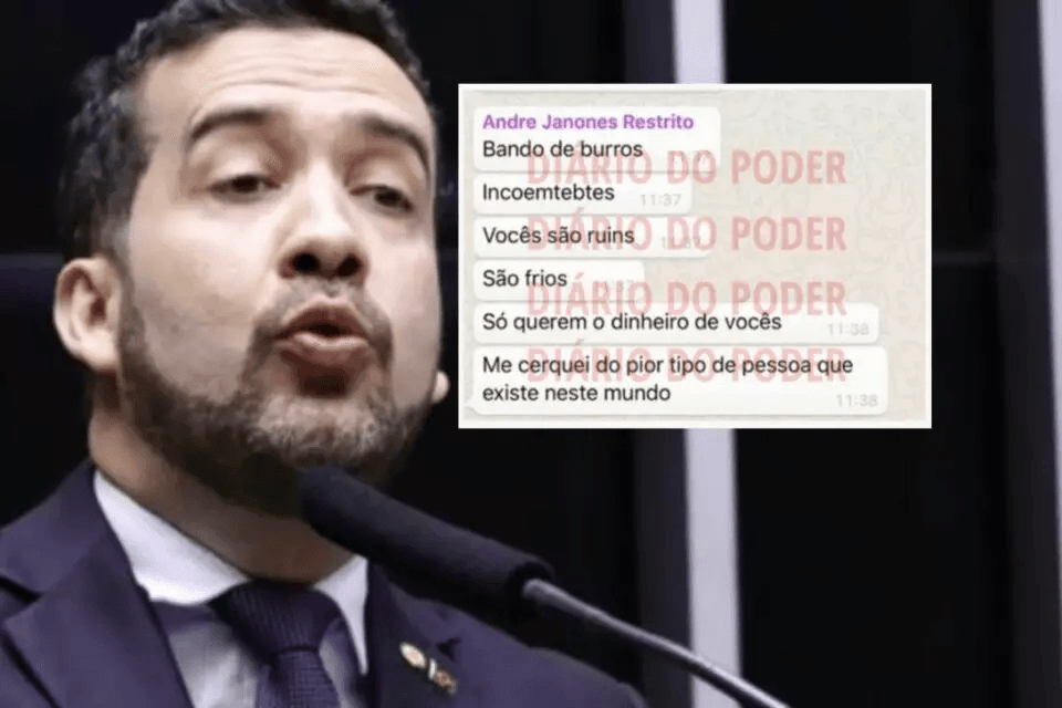 Novos prints e áudios mostram ameaças de Janones aos próprios funcionários