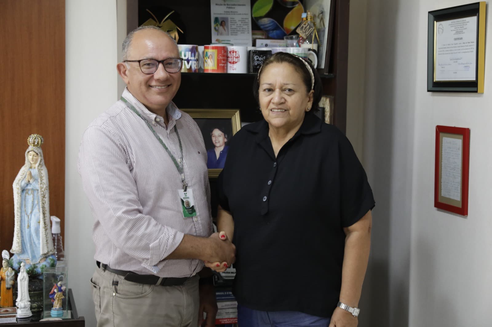 Governadora Fátima Bezerra anuncia novo diretor-geral do Idema