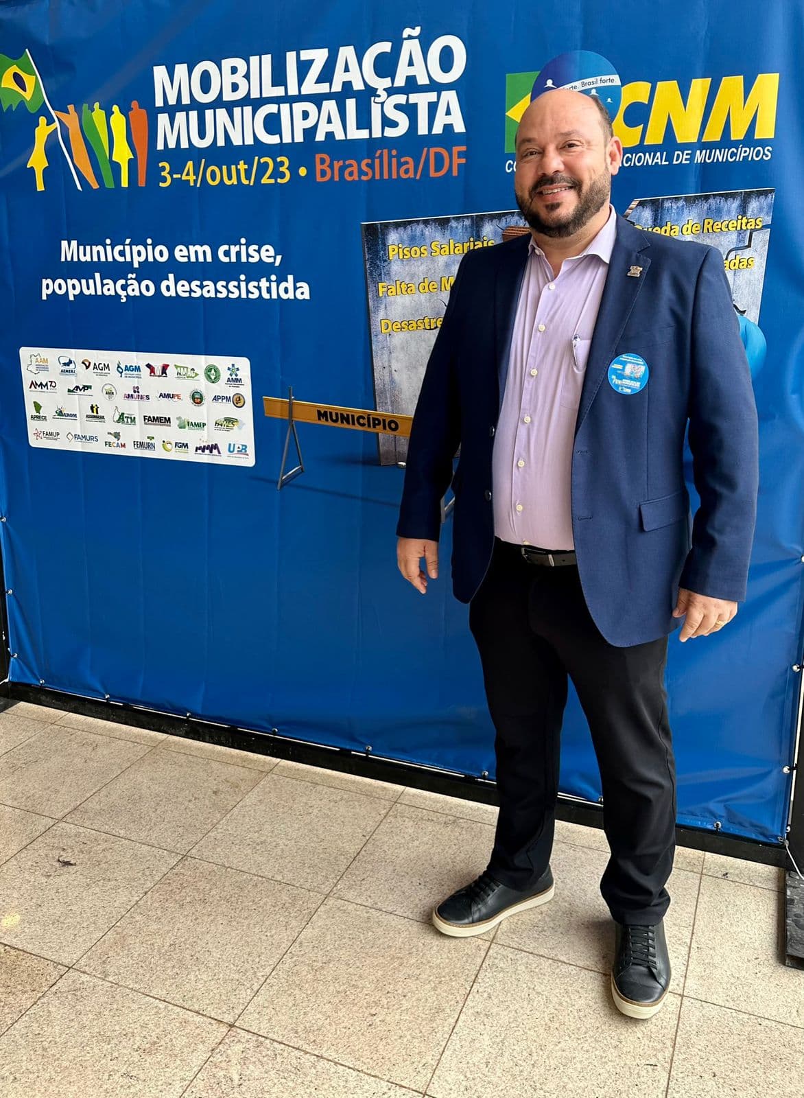 Prefeito Wilsinho participa de Mobilização Municipalista e garante recursos para Canguaretama