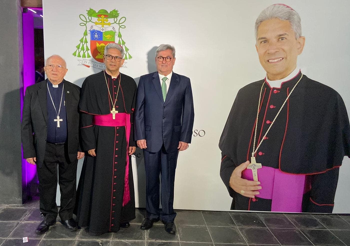 Presidente em exercício da AL/RN saúda novo arcebispo e destaca trabalho do Legislativo em favor dos mais necessitados
