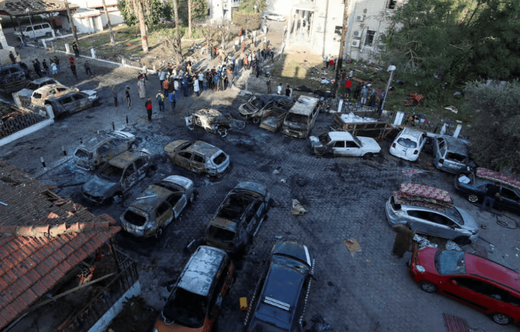 Inteligência francesa aponta que foguete palestino atingiu pátio de hospital em Gaza: "nenhuma das informações apontou para um ataque israelense"