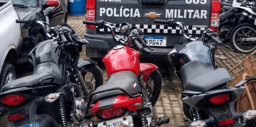 Furtos de motos crescem 98% nos nove primeiros meses de 2023 no RN