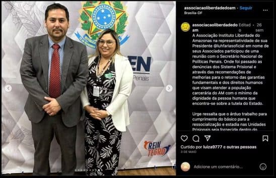 A “dama do tráfico amazonense” no Ministério da Justiça