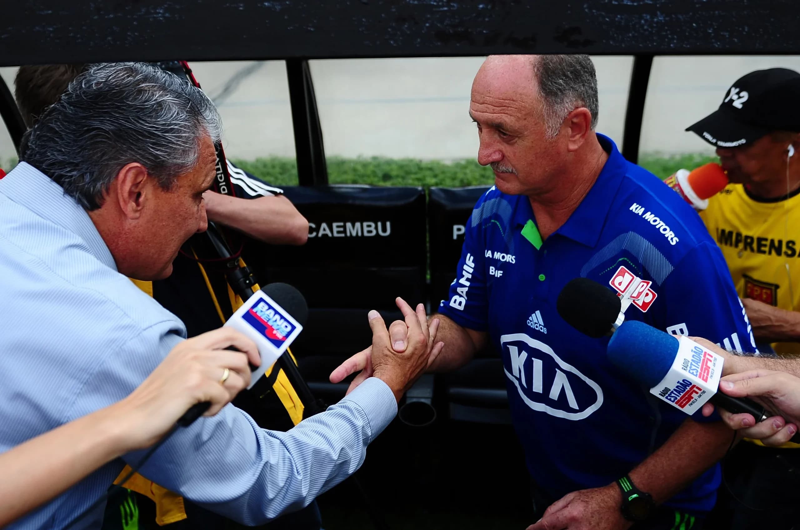 Felipão e Tite voltam a se cruzar; entenda rixa que já dura 13 anos